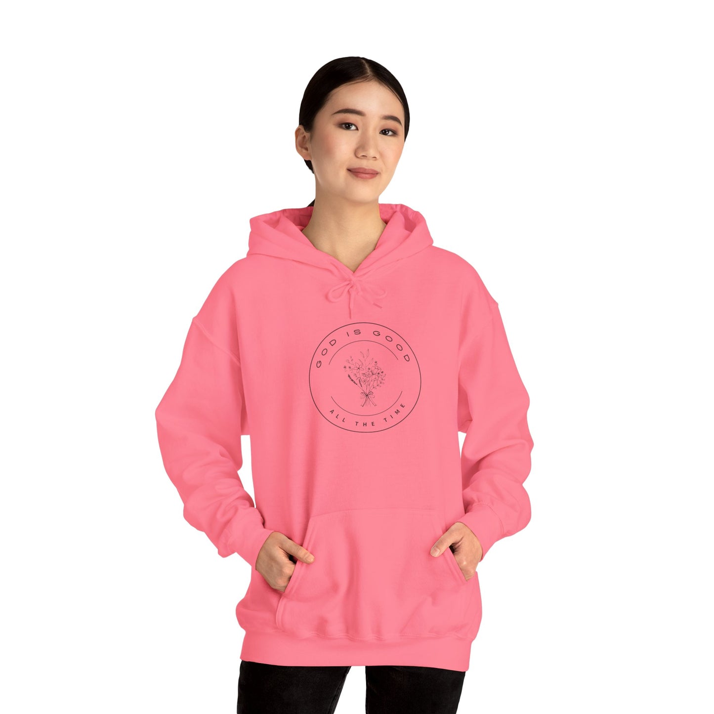 God Is Good All The Time Unisex Heavy Blend™ Hooded Sweatshirt