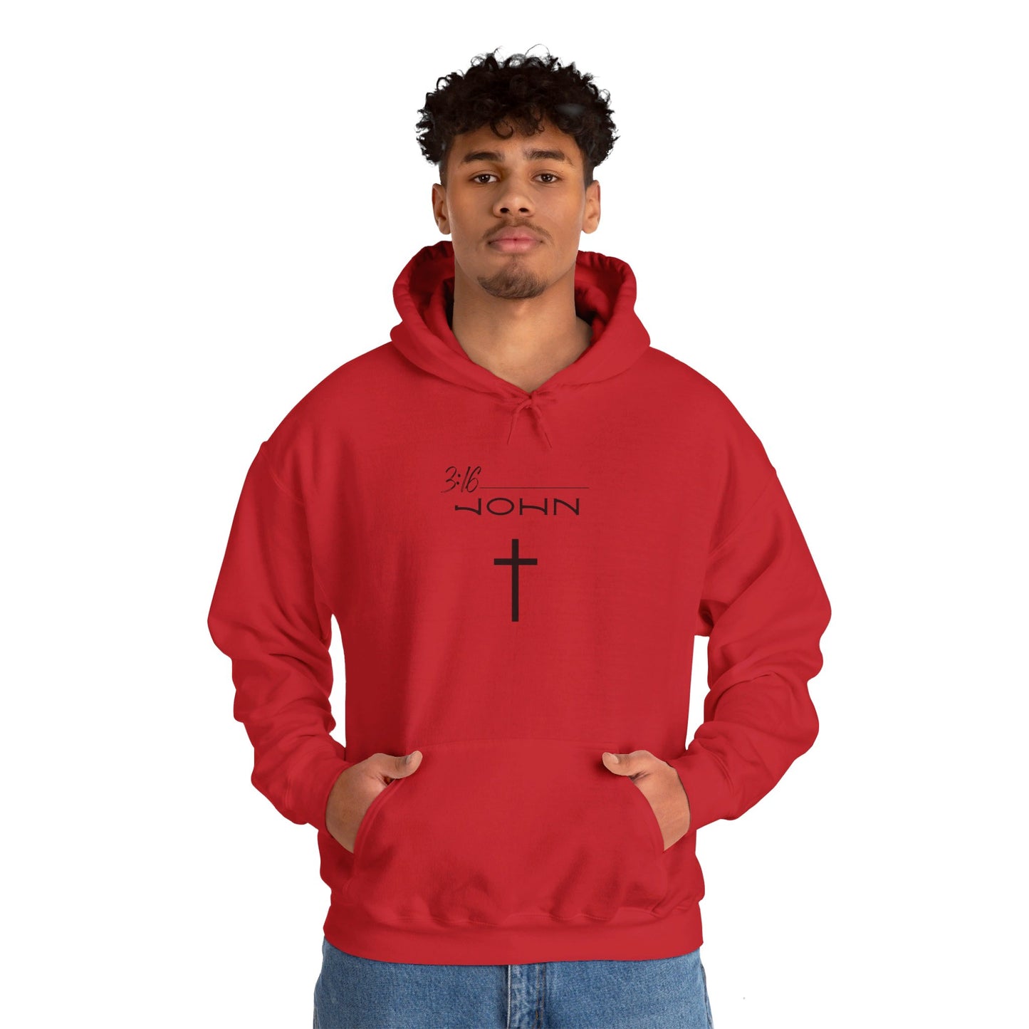 John 3:16 Unisex Heavy Blend™ Hooded Sweatshirt