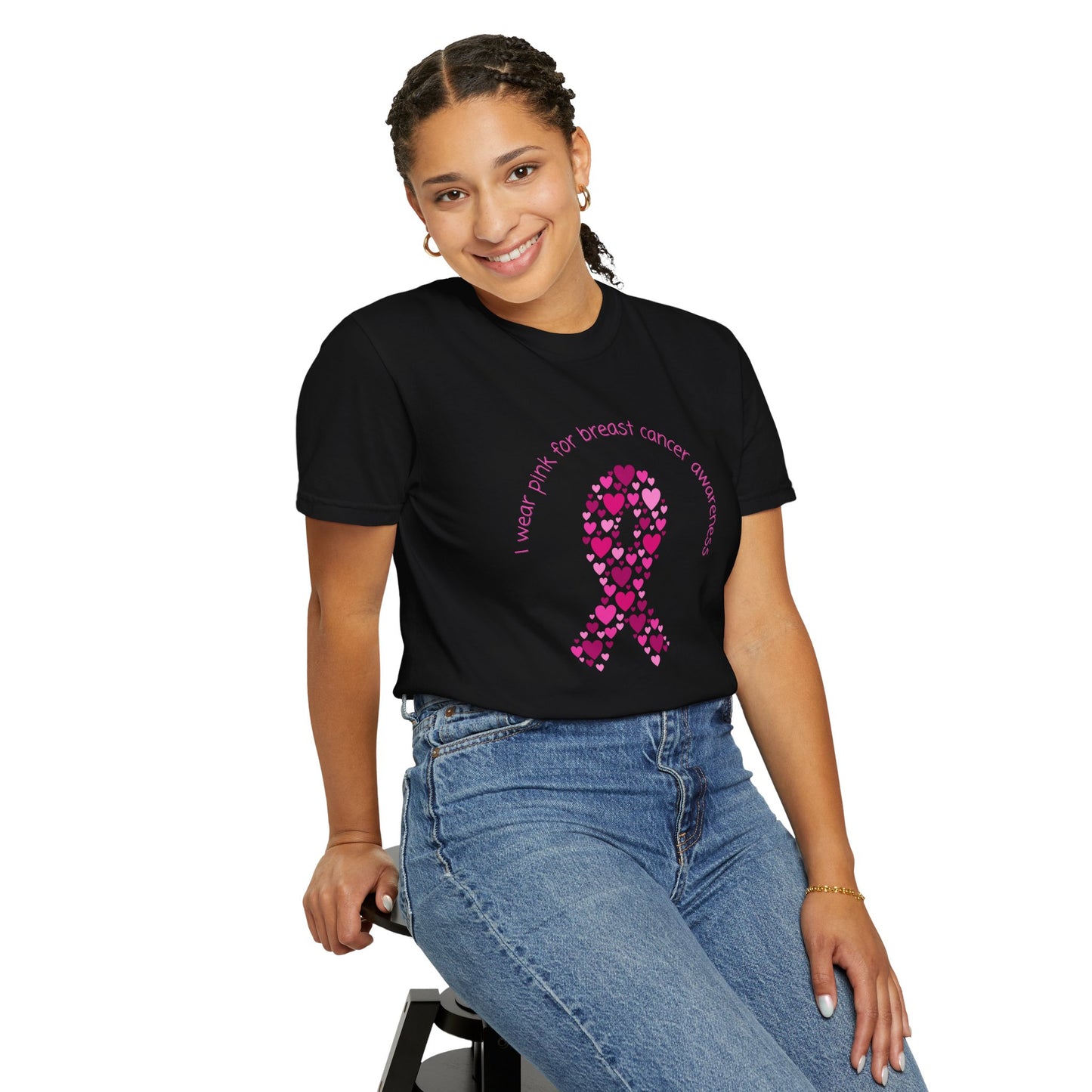 Breast Cancer Awareness Unisex Garment-Dyed T-shirt