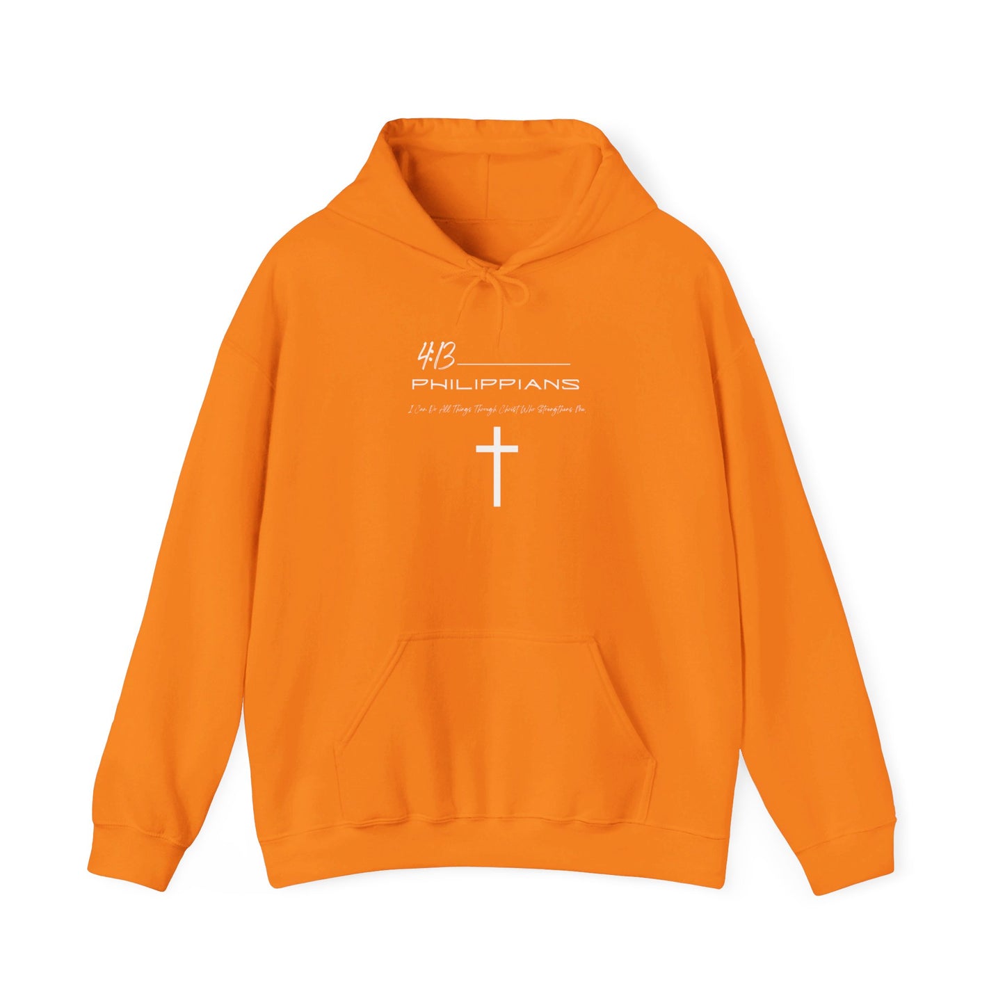 Philippians 4:13 Unisex Heavy Blend™ Hooded Sweatshirt