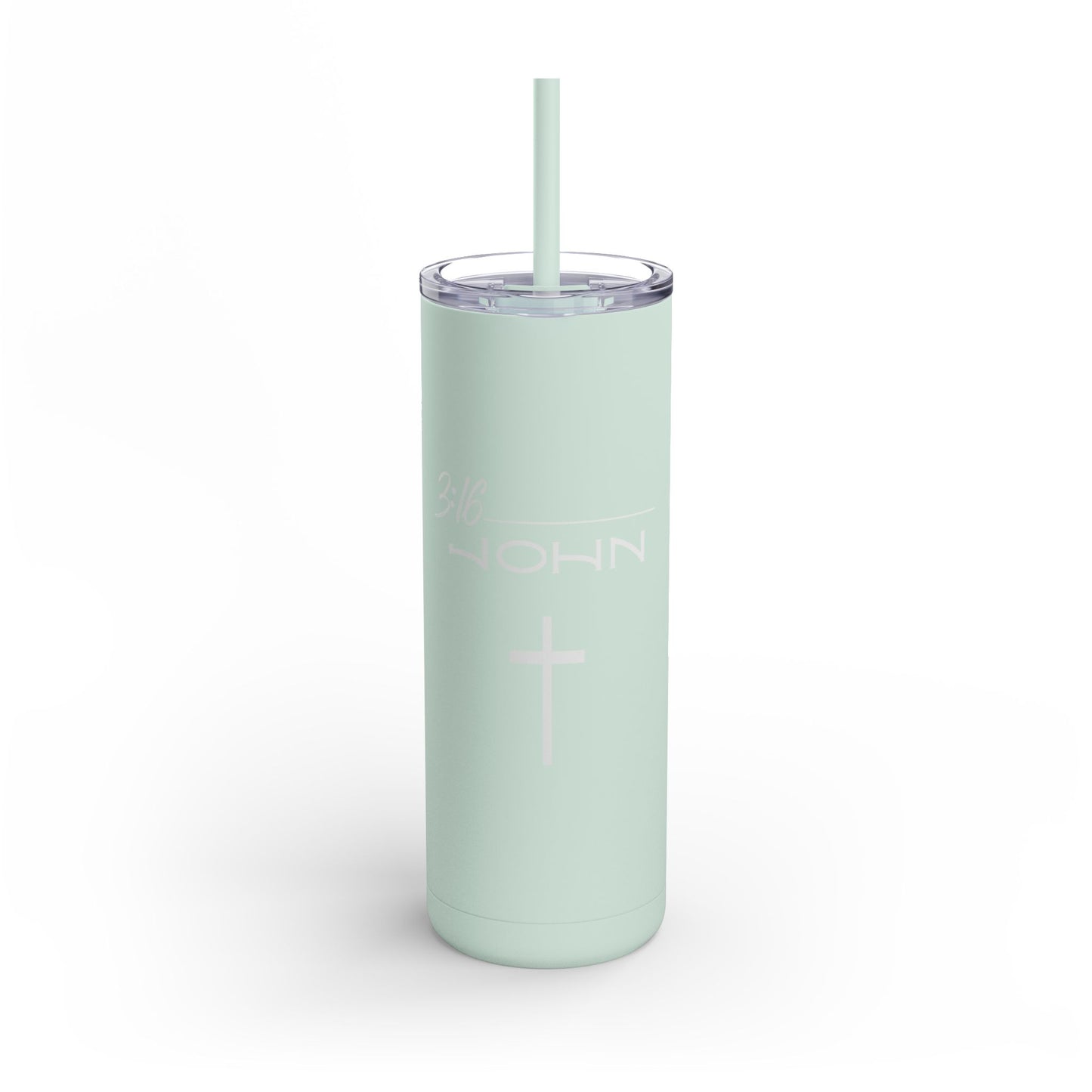 John 3:16 Maars Maker Skinny Matte Tumbler, 20oz