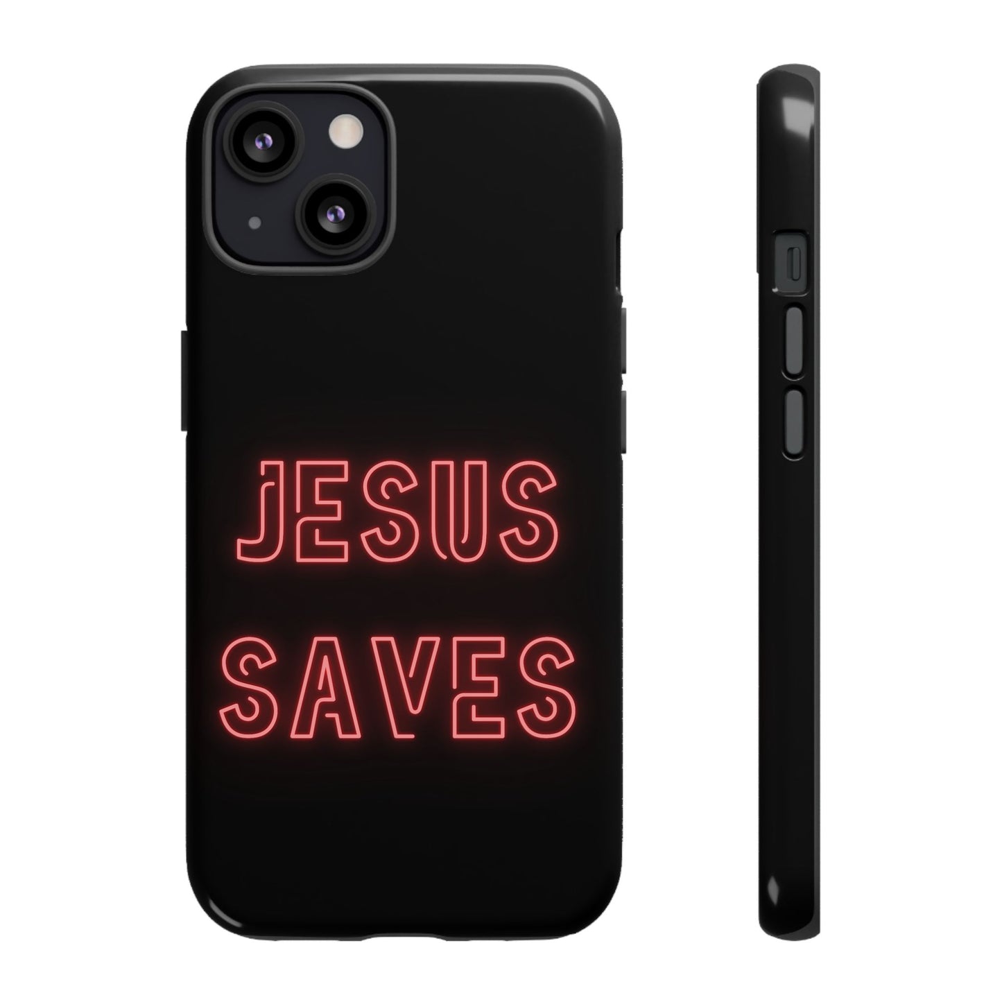 Jesus Saves Neon Signage Tough Cases Iphone Samsung Google