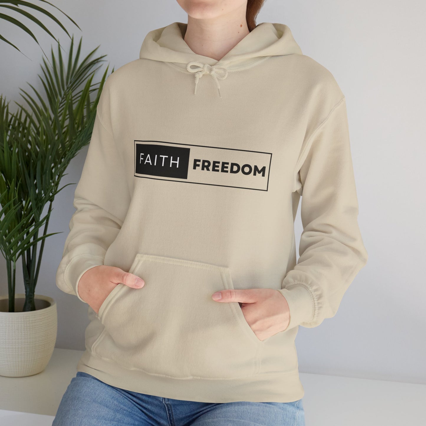 Faith and Freedom Unisex Heavy Blend™ Hooded Sweatshirt