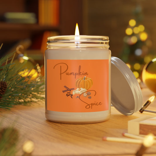 Pumpkin Spice Scented Candle, 9oz