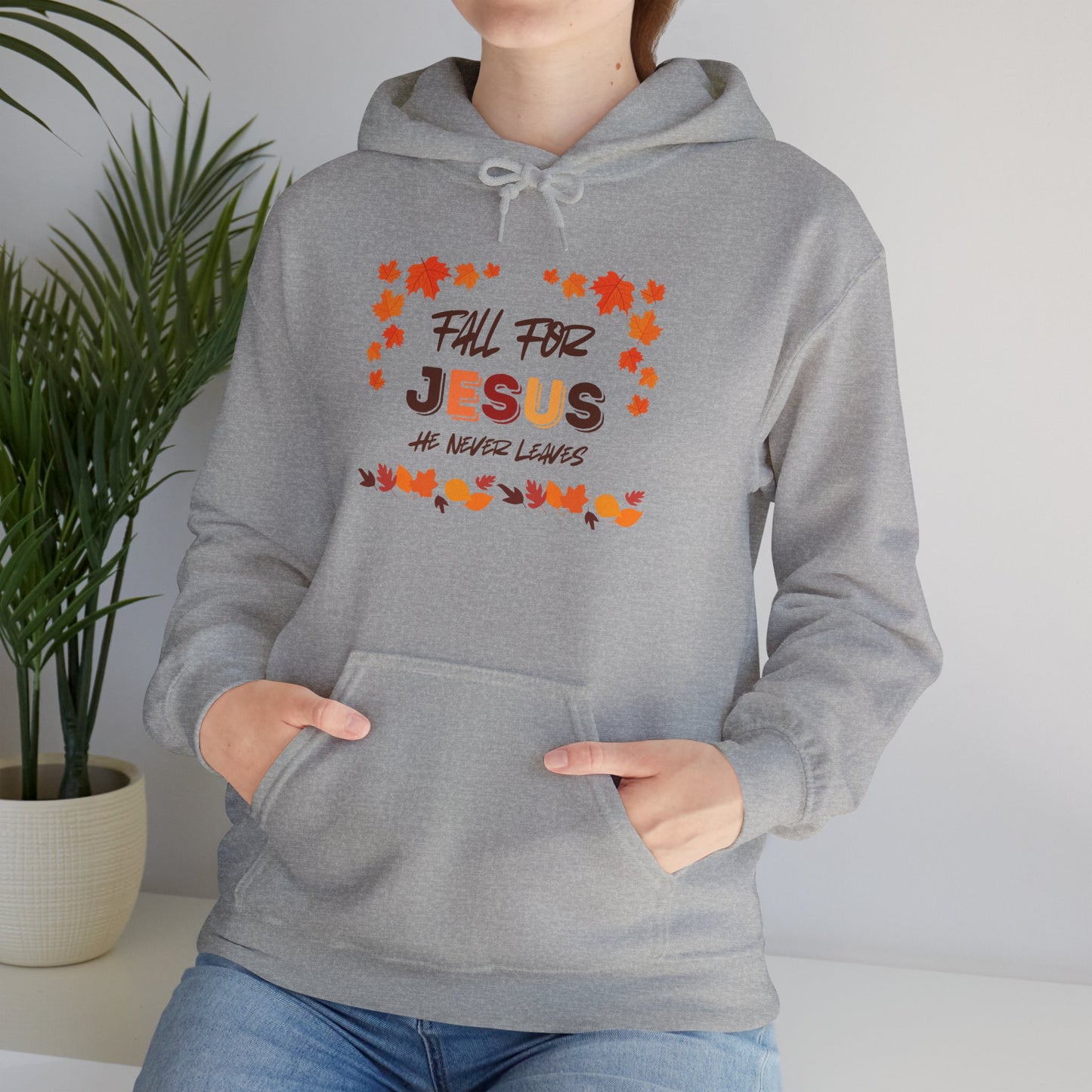 Fall For Jesus Harvest Unisex Heavy Blend™ Hooded Sweatshirt