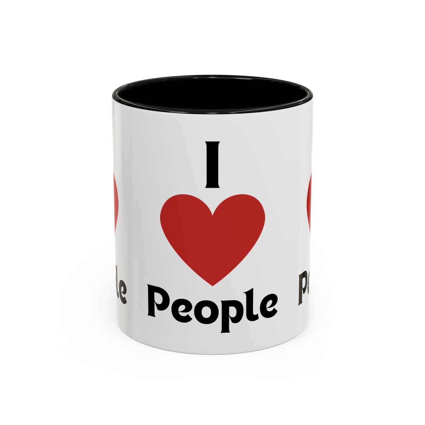 I love People Accent Coffee Mug (11, 15oz)