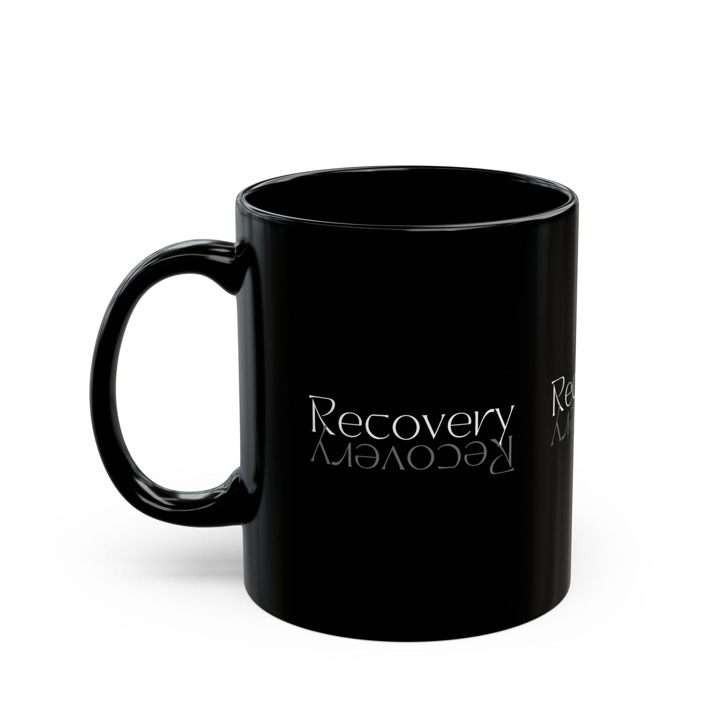 Recovery Black Mug (11oz, 15oz)