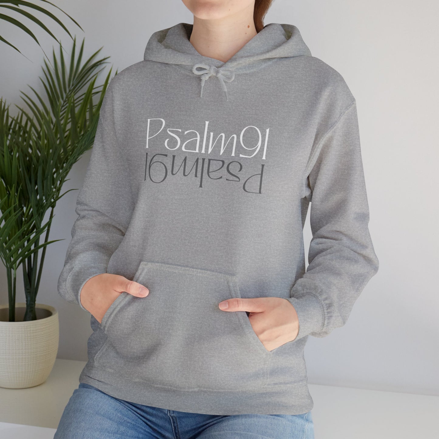 Psalm 91 Unisex Heavy Blend™ Hooded Sweatshirt