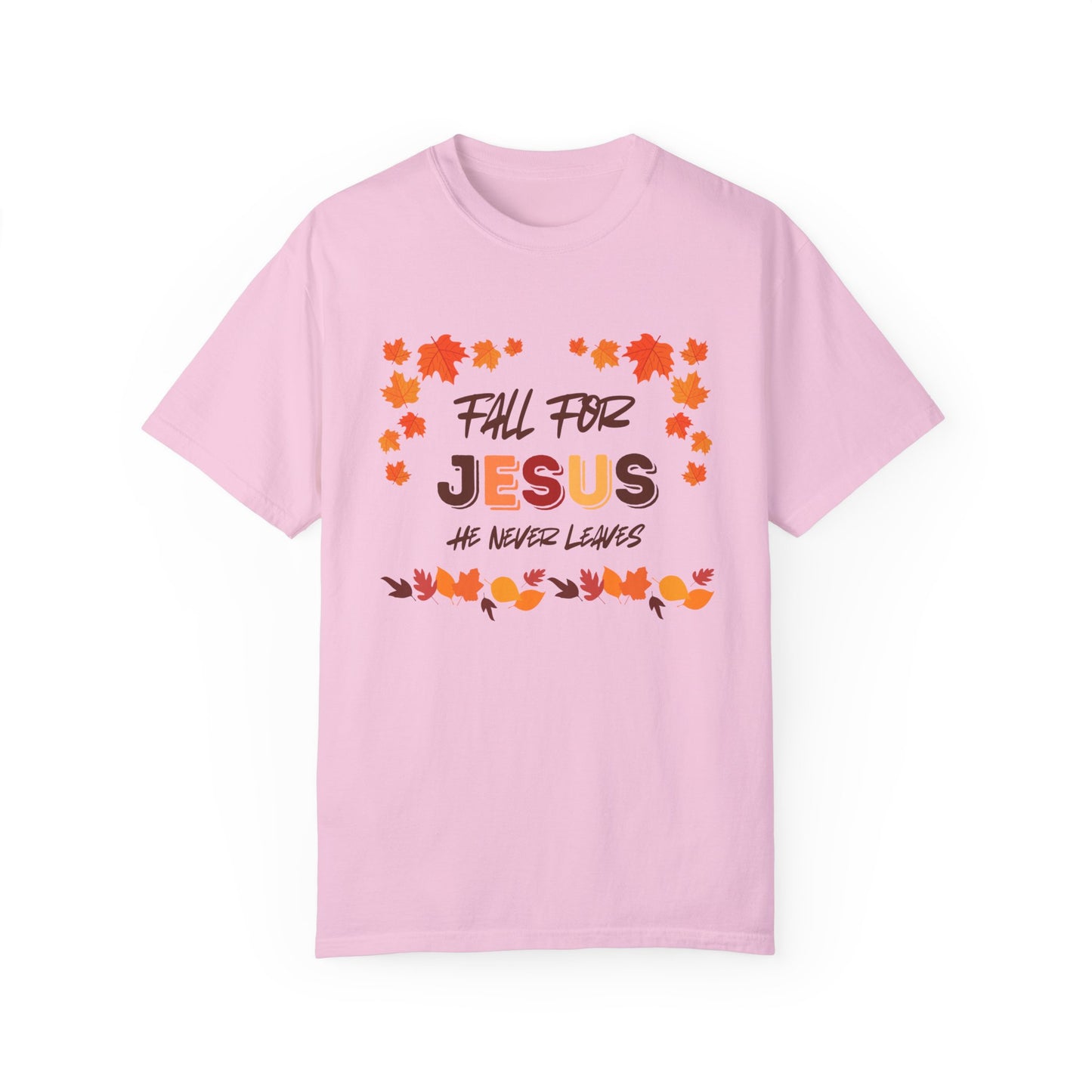 Fall For Jesus Harvest Unisex Garment-Dyed T-shirt