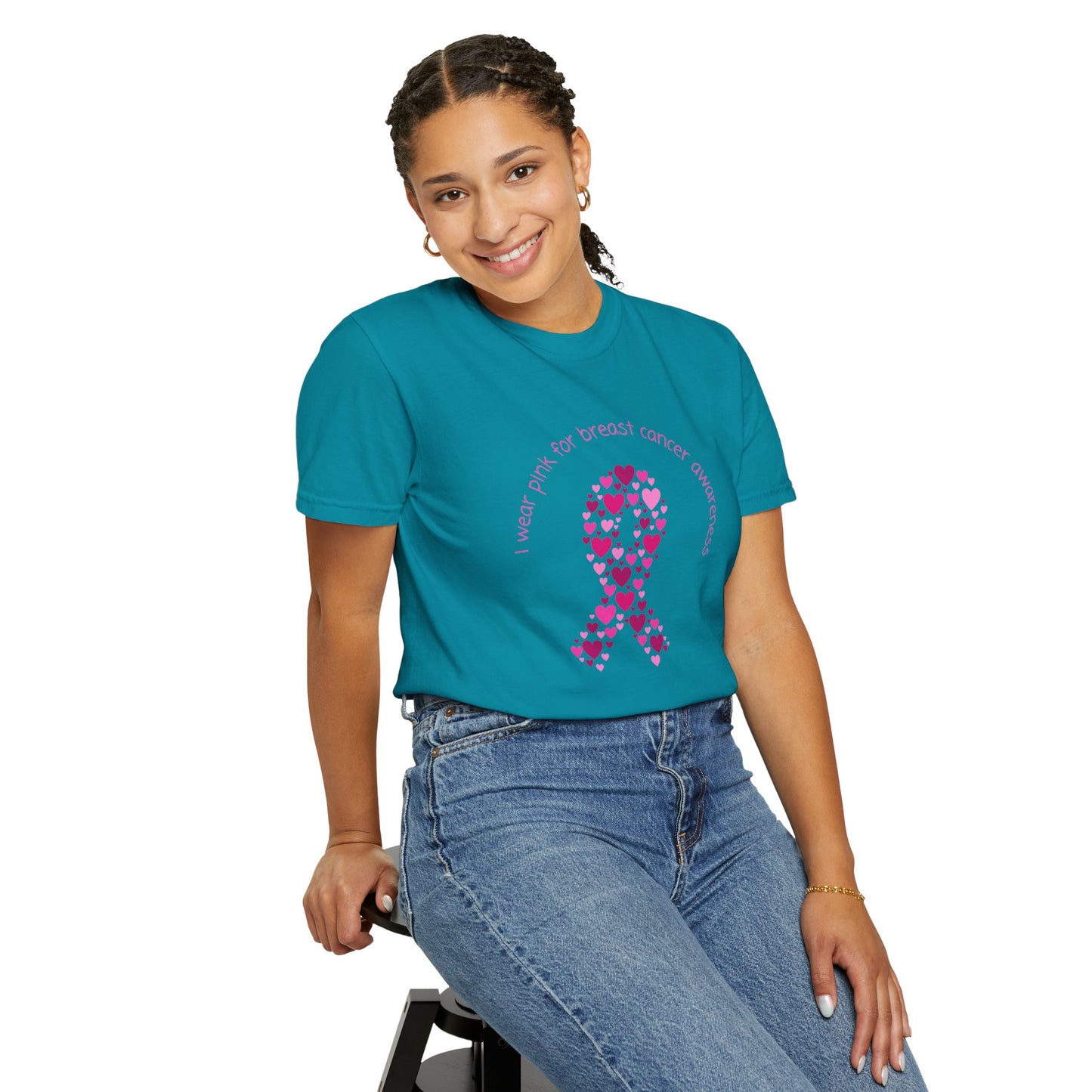 Breast Cancer Awareness Unisex Garment-Dyed T-shirt