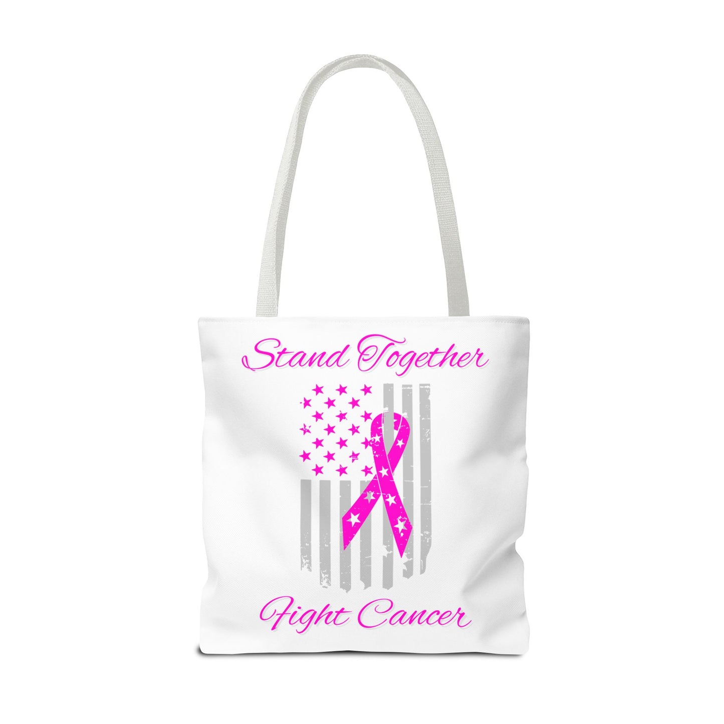 Stand Together Fight Breast Cancer Tote Bag (AOP)