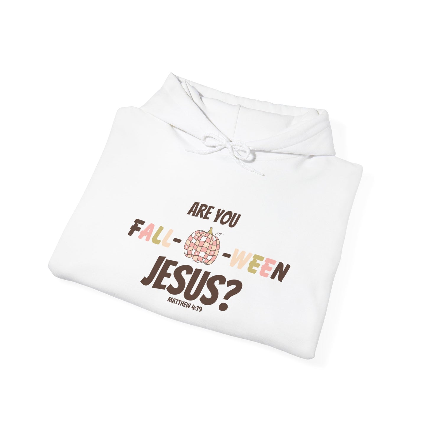 Are You Fall-O-Ween Jesus? Unisex Heavy Blend™ Hooded Sweatshirt