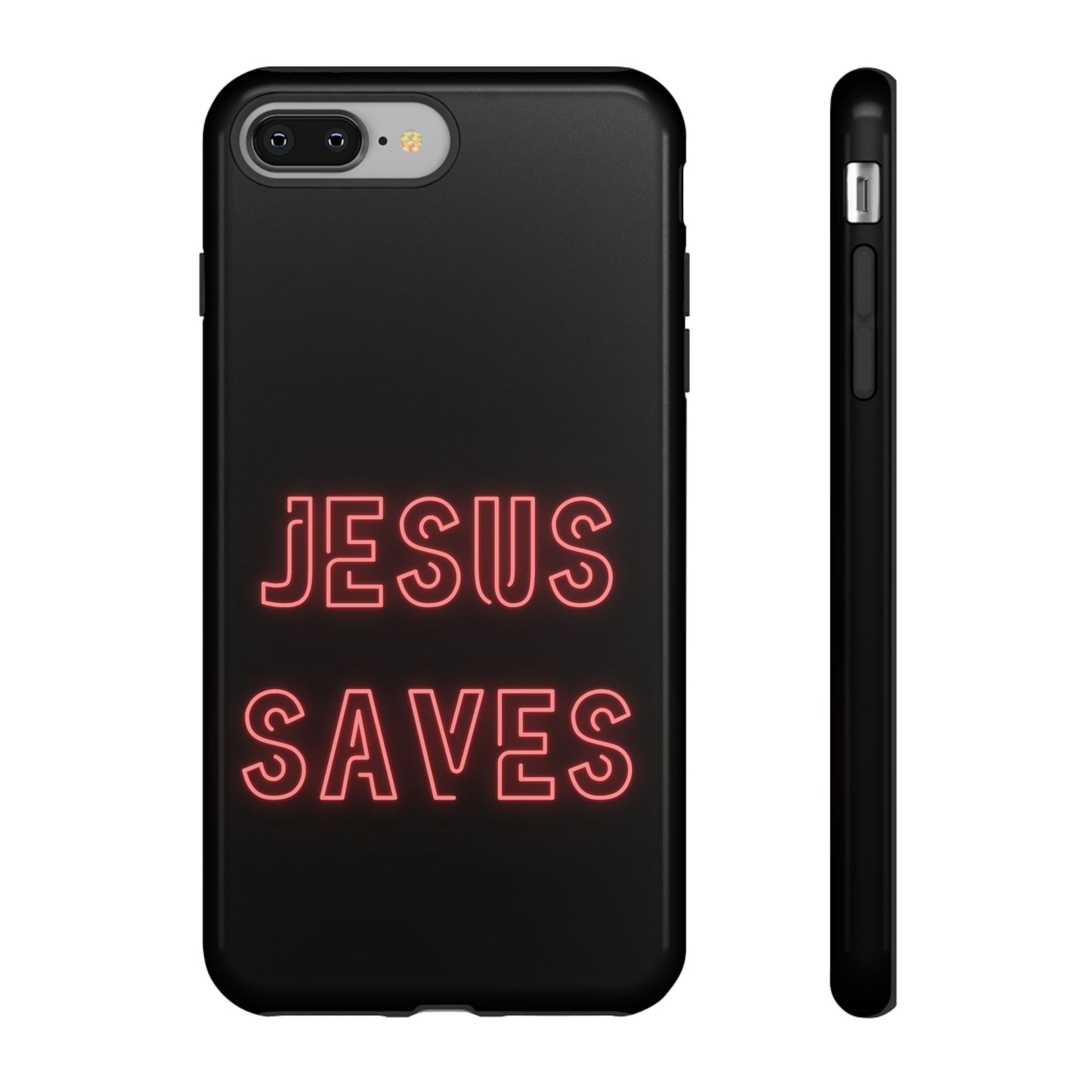 Jesus Saves Neon Signage Tough Cases Iphone Samsung Google