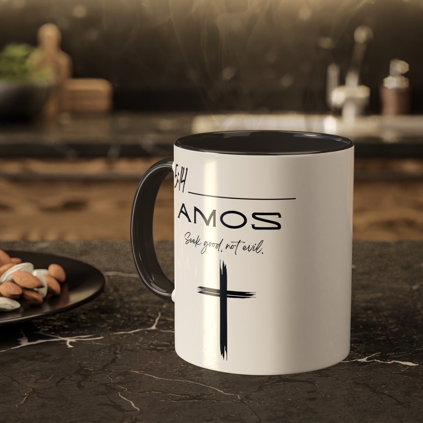 Amos 5:14 Good Not Evil Colorful Mugs, 11oz