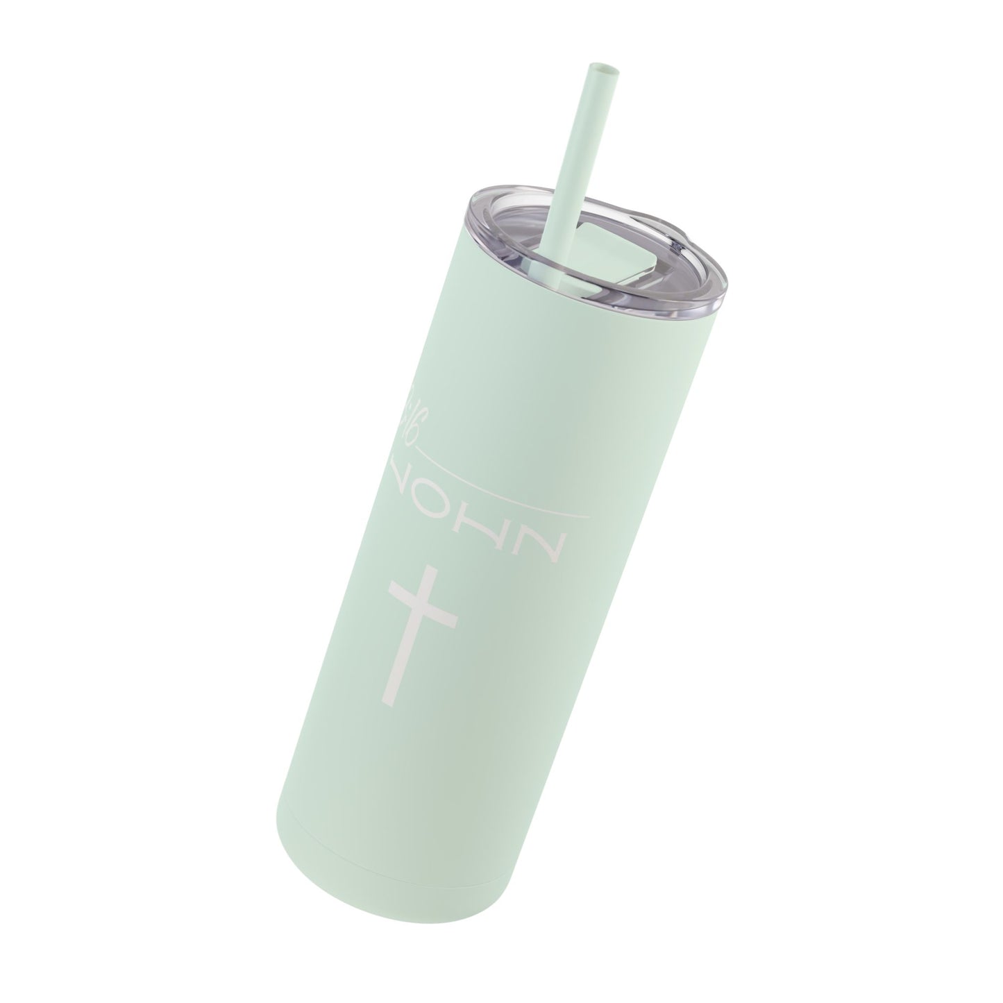 John 3:16 Maars Maker Skinny Matte Tumbler, 20oz