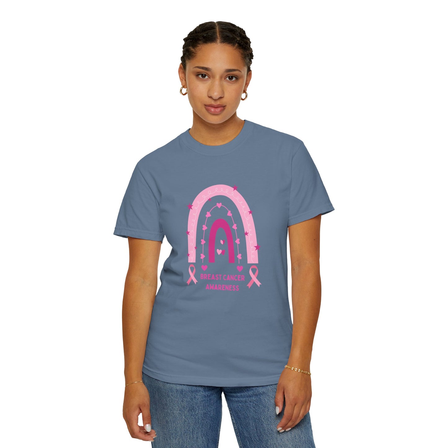 Breast Cancer Awareness Unisex Garment-Dyed T-shirt