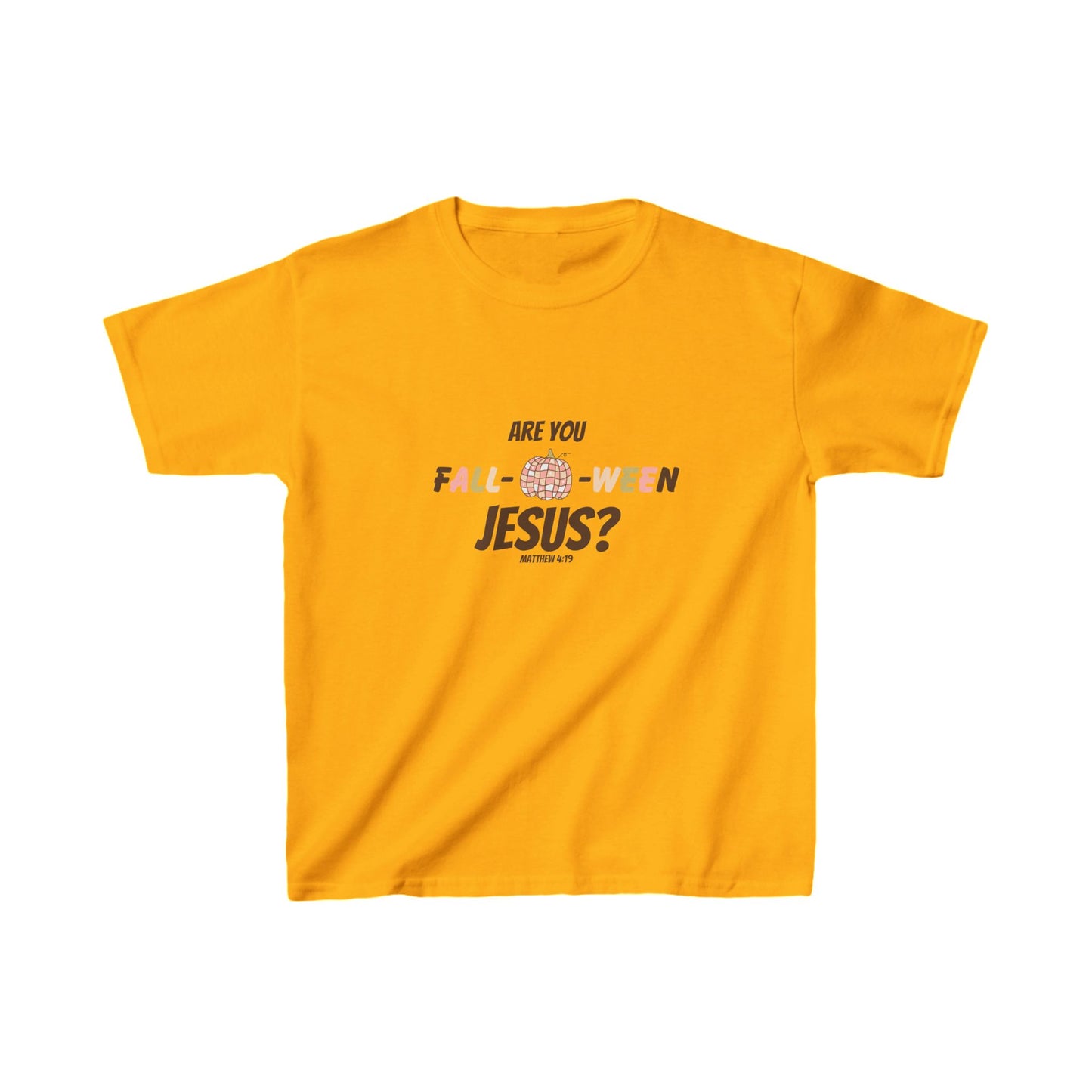 Are You Fall-O-Ween Jesus? Kids Heavy Cotton™ Tee