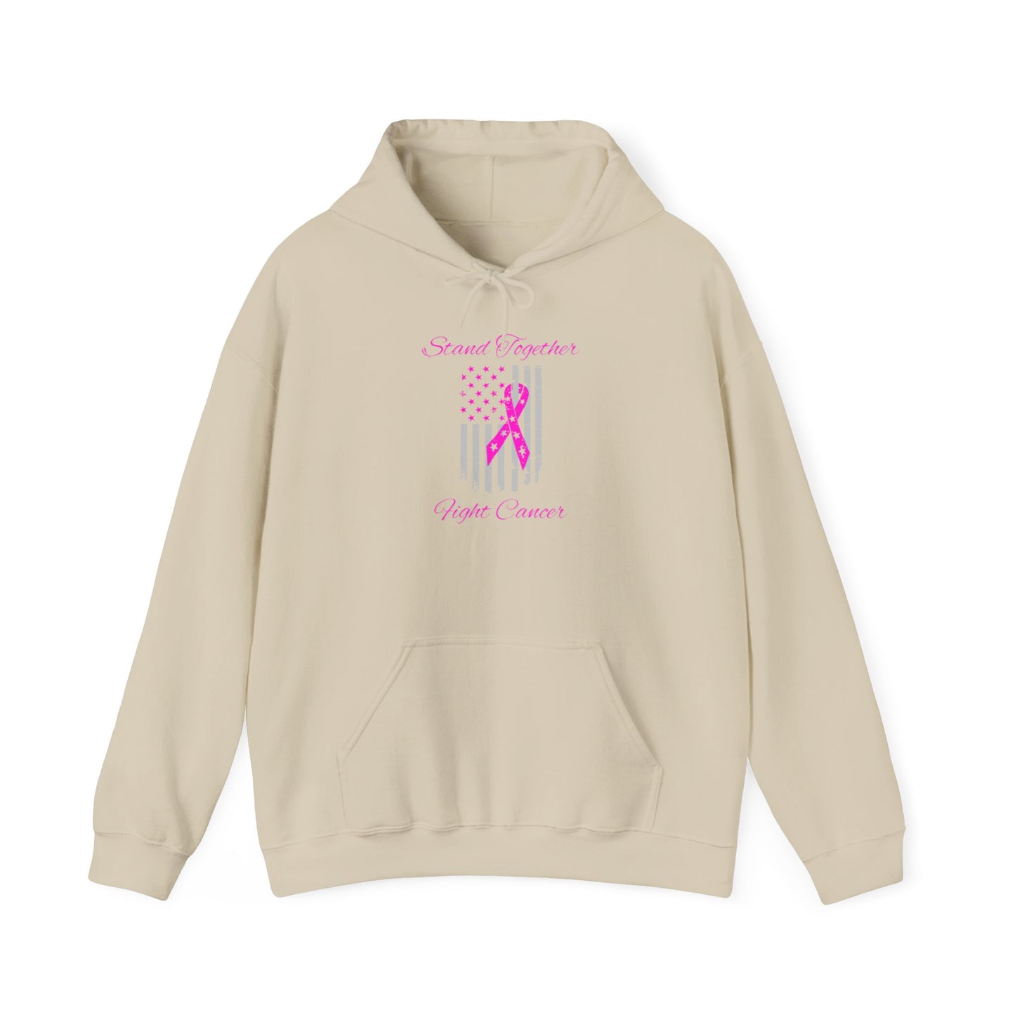 Stand Together Fight Breast Cancer Unisex Heavy Blend™ Hooded Sweatshirt