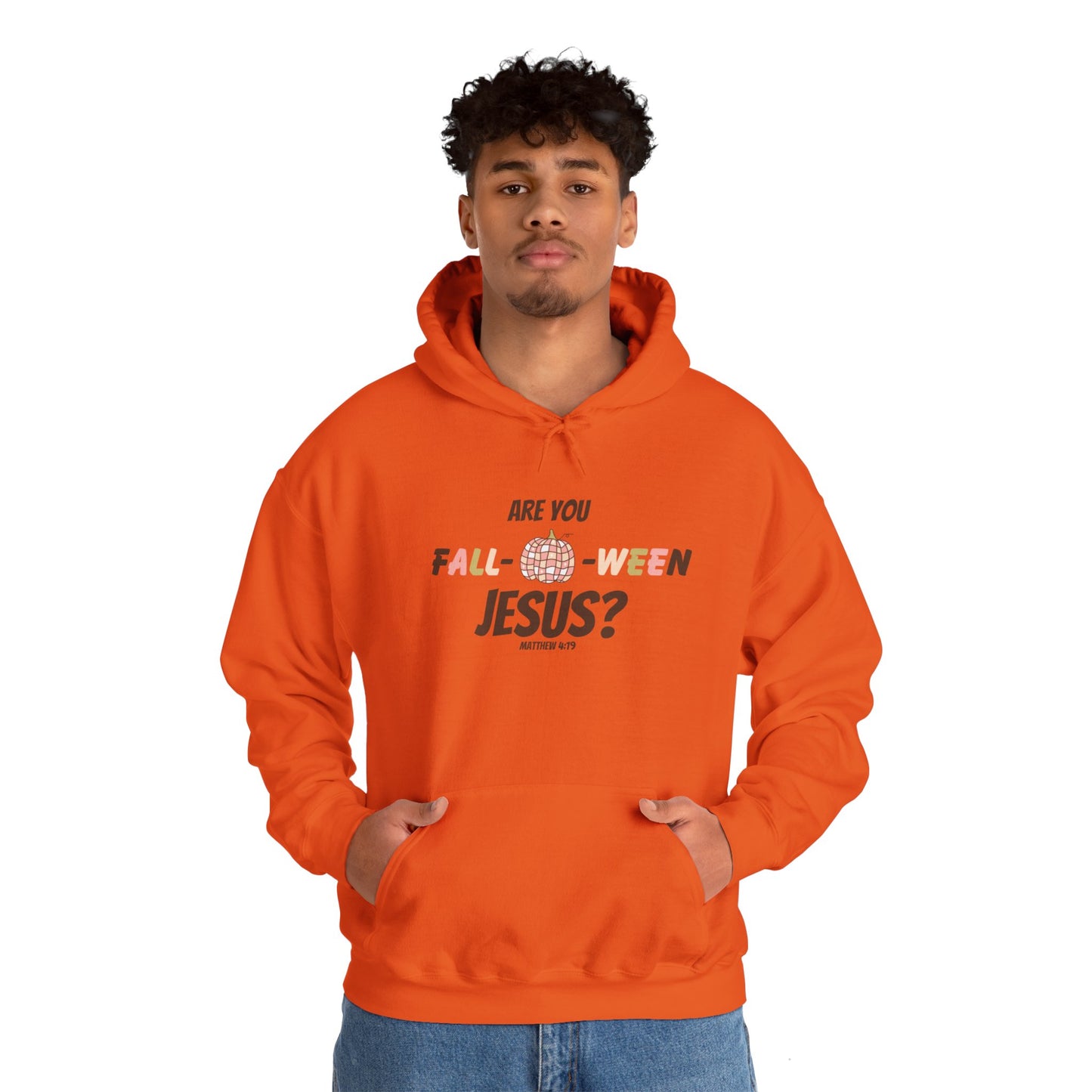 Are You Fall-O-Ween Jesus? Unisex Heavy Blend™ Hooded Sweatshirt