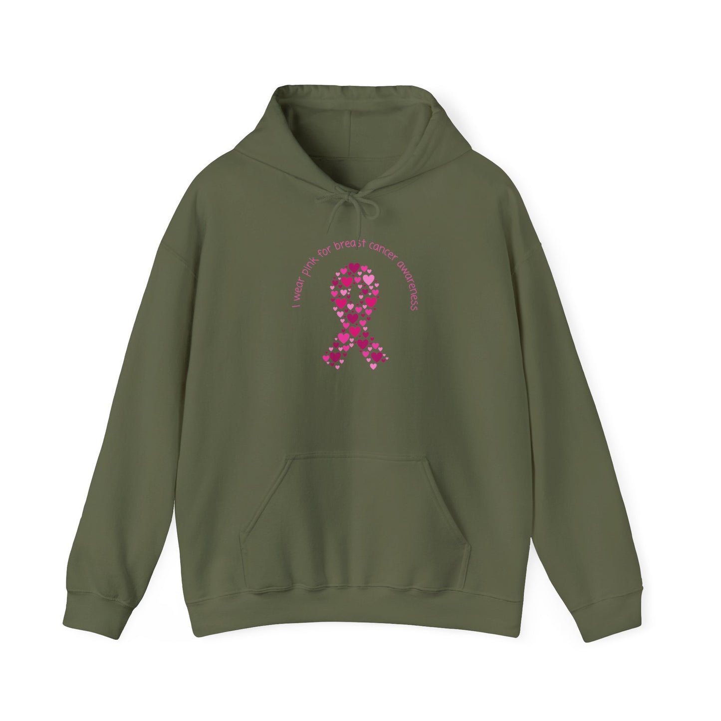 Breast Cancer Awareness Unisex Heavy Blend™ Hooded Sweatshirt