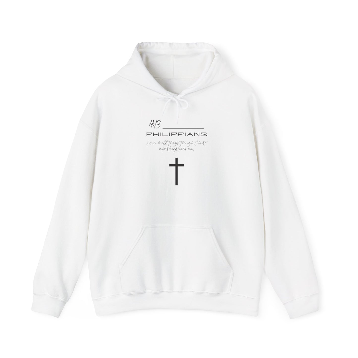 Philippians 4:13 Unisex Heavy Blend™ Hooded Sweatshirt