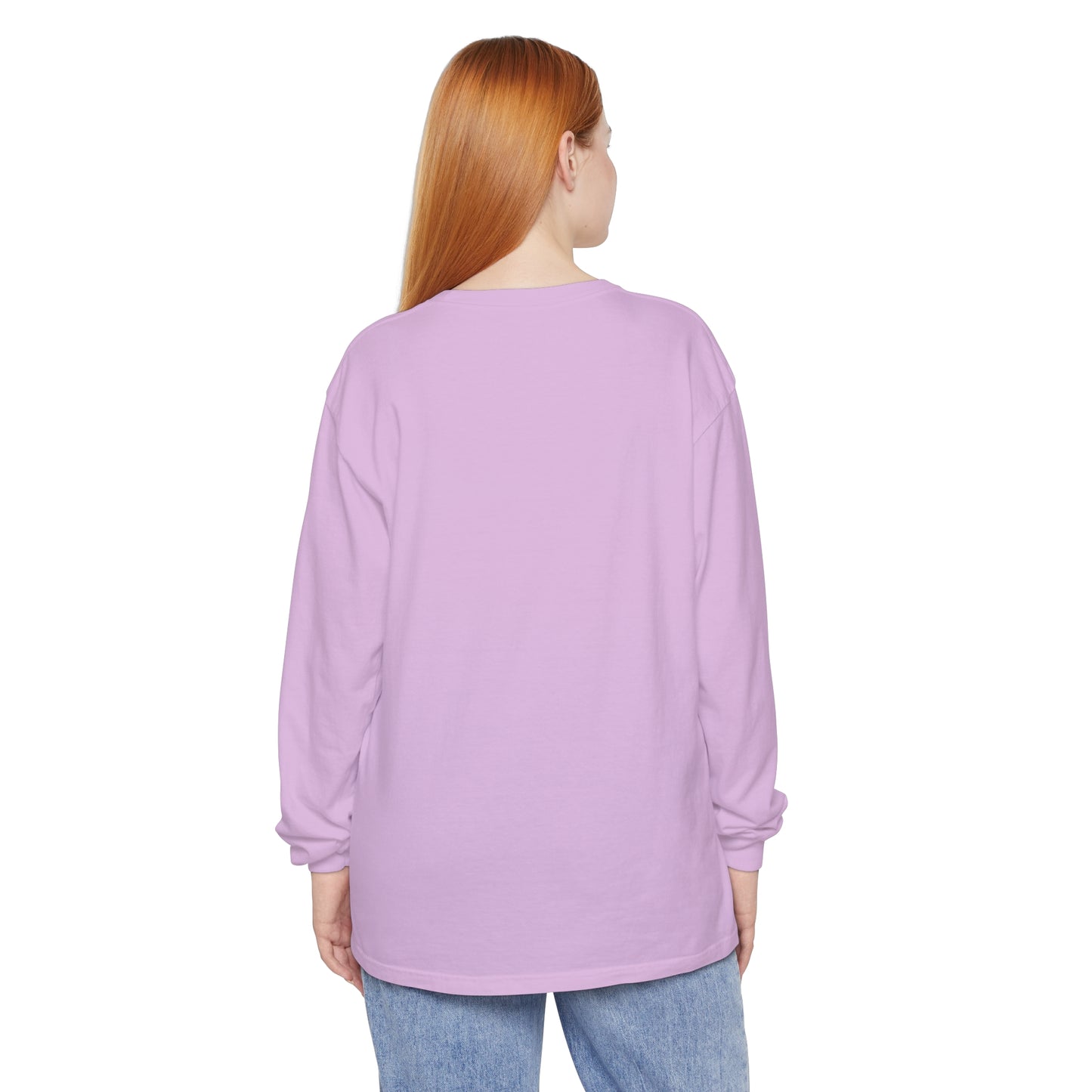 Breast Cancer Awareness Unisex Garment-dyed Long Sleeve T-Shirt