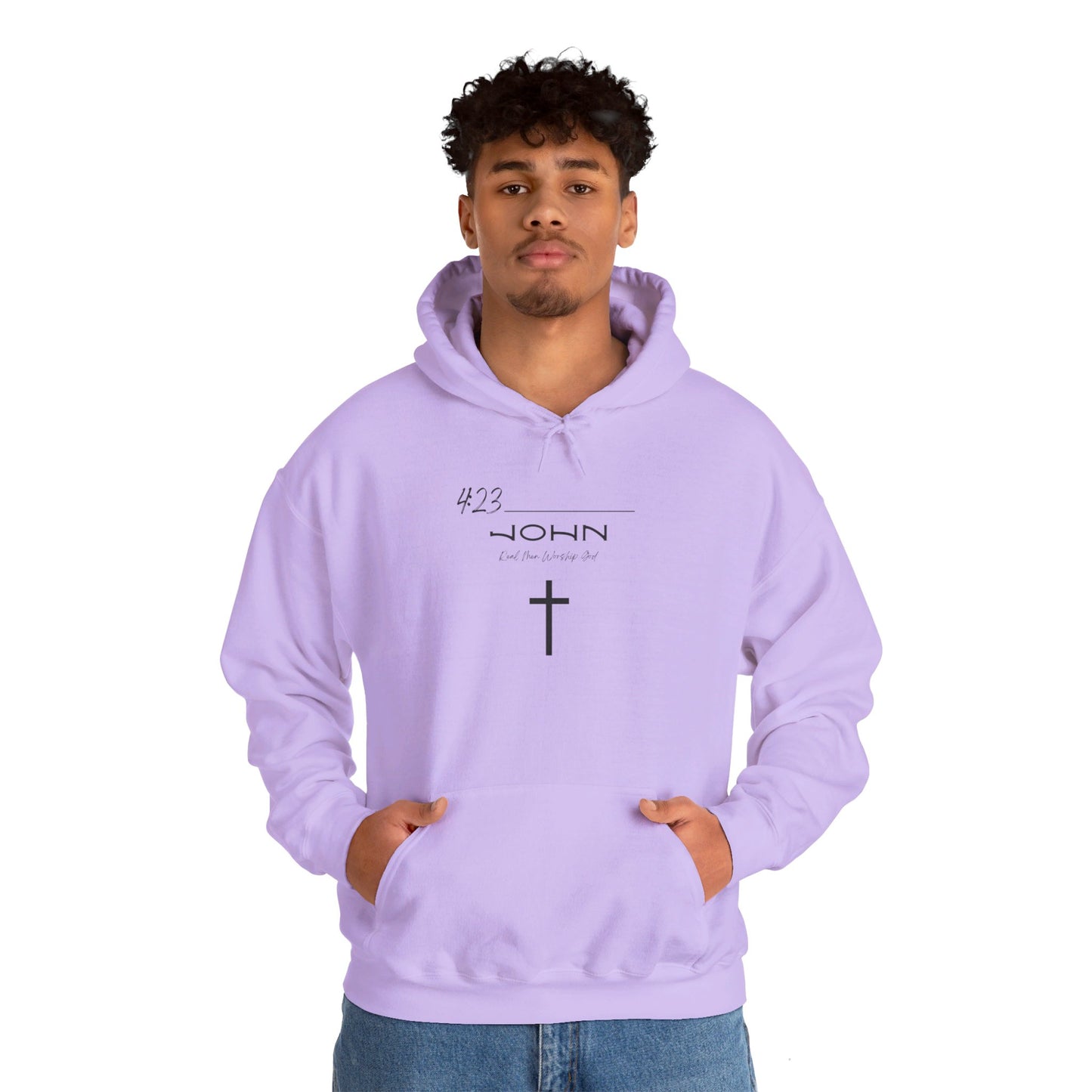 John 4:23 Unisex Heavy Blend™ Hooded Sweatshirt