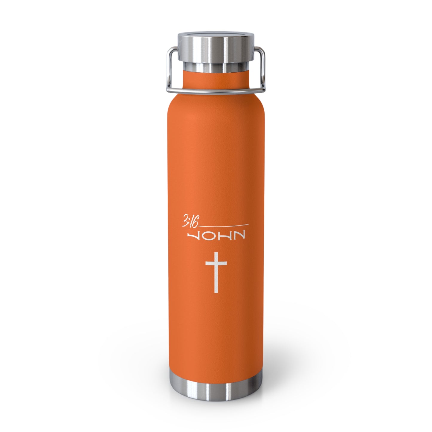 John 3:16 Copper Vacuum Insulated Bottle, 22oz