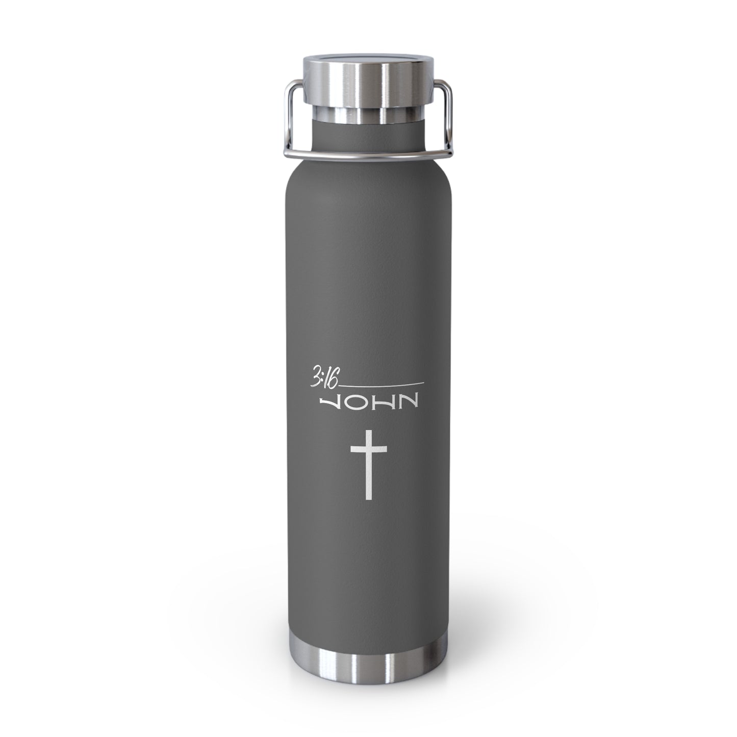 John 3:16 Copper Vacuum Insulated Bottle, 22oz