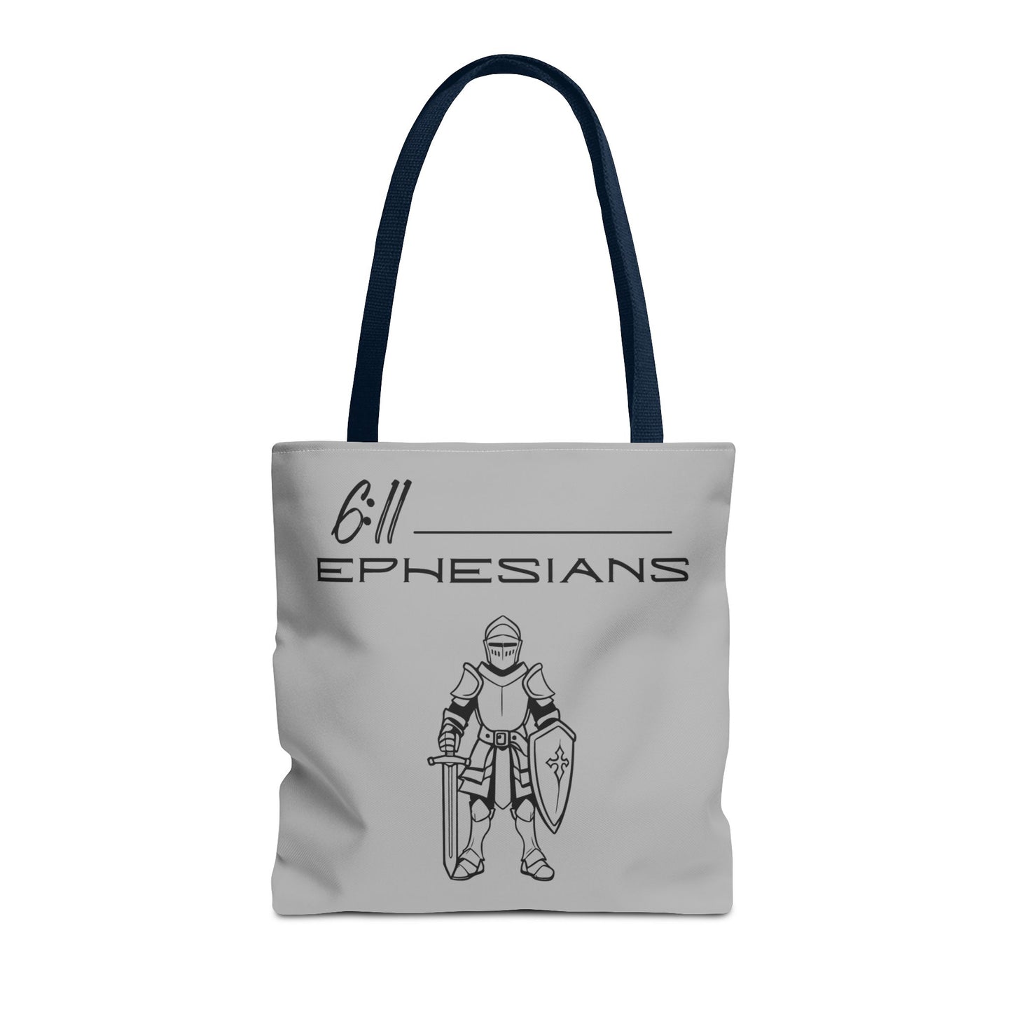 Ephesians 6:11 Full Armor of God Tote Bag (AOP)