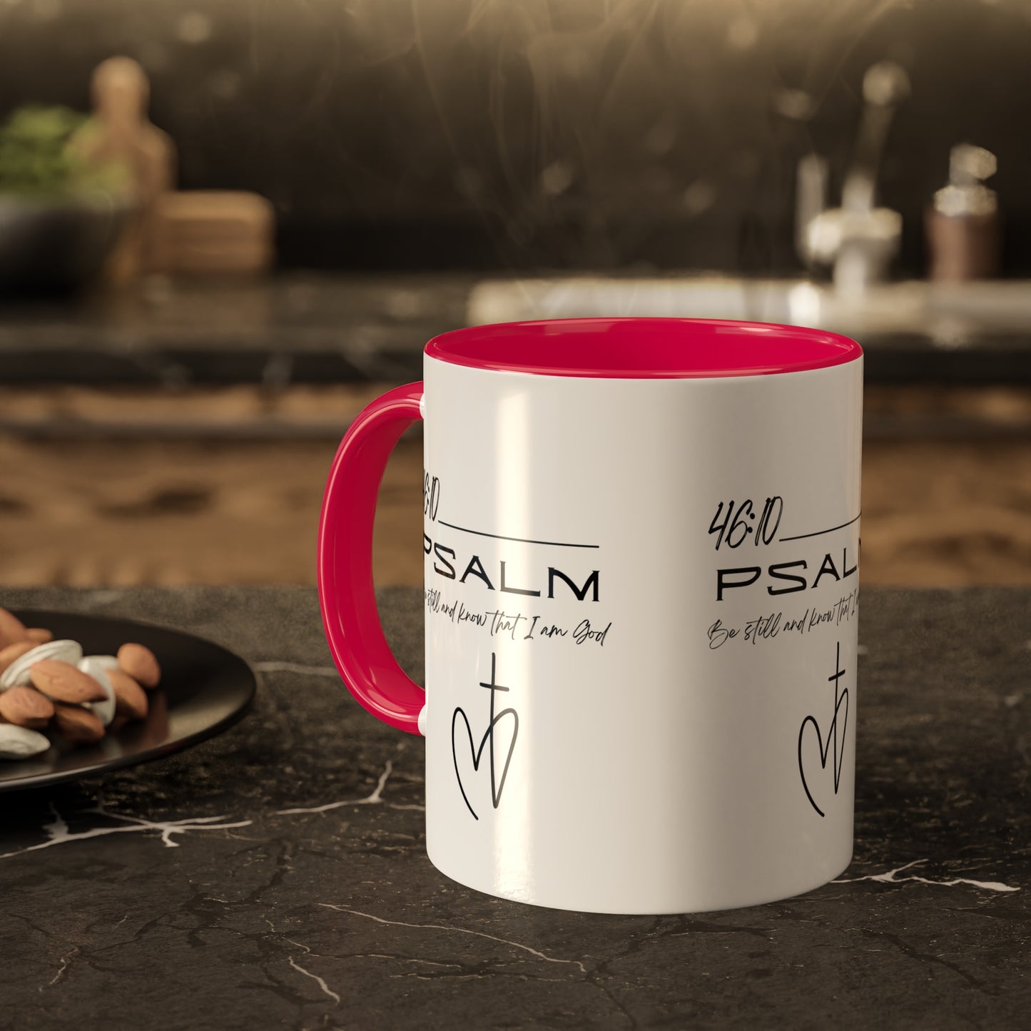 Psalm 46:10 Colorful Mugs, 11oz