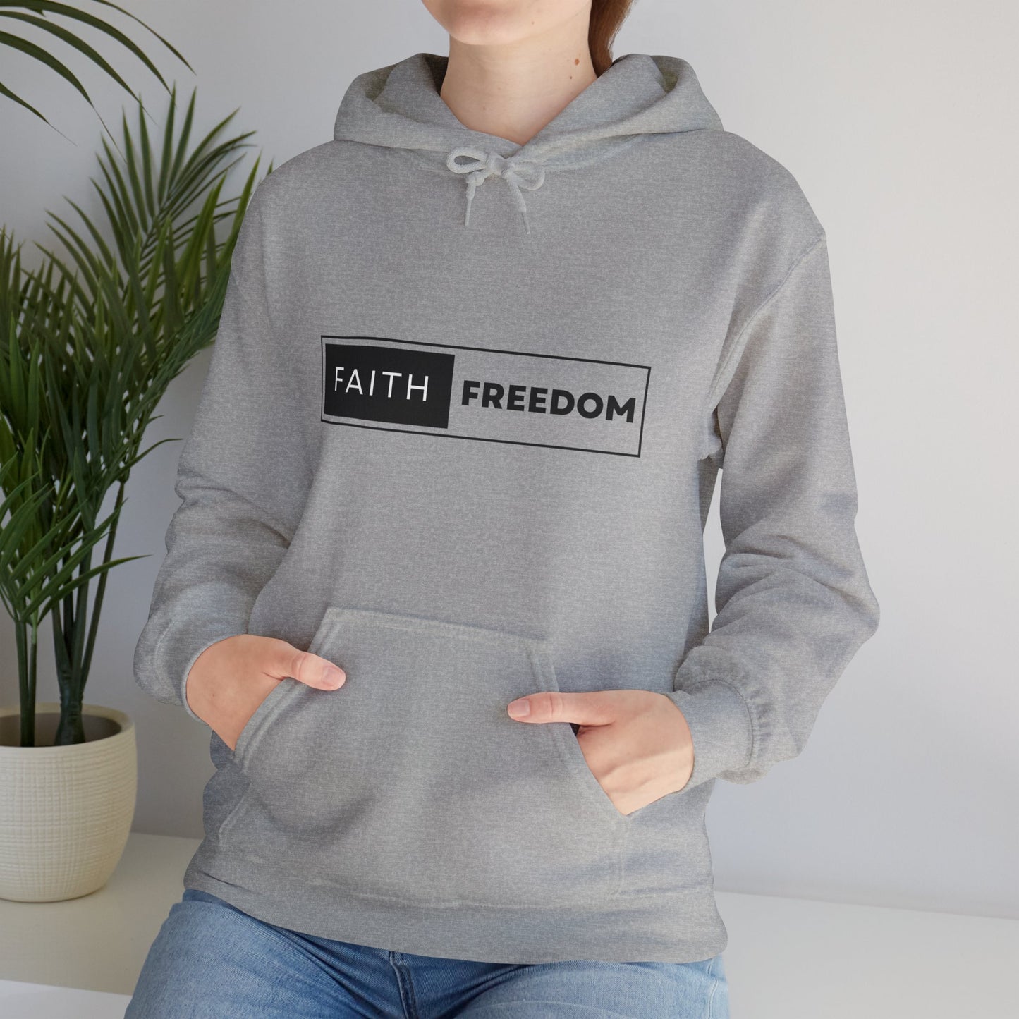 Faith and Freedom Unisex Heavy Blend™ Hooded Sweatshirt