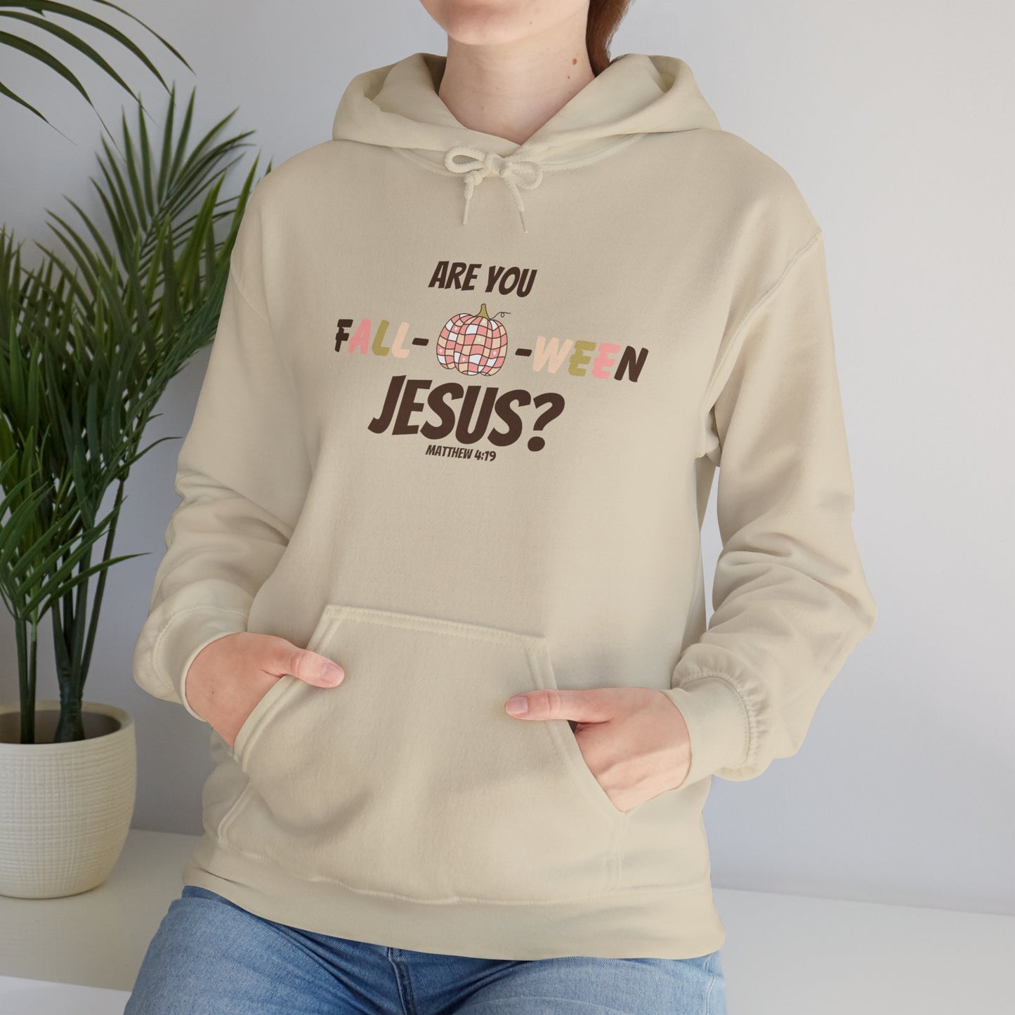 Are You Fall-O-Ween Jesus? Unisex Heavy Blend™ Hooded Sweatshirt