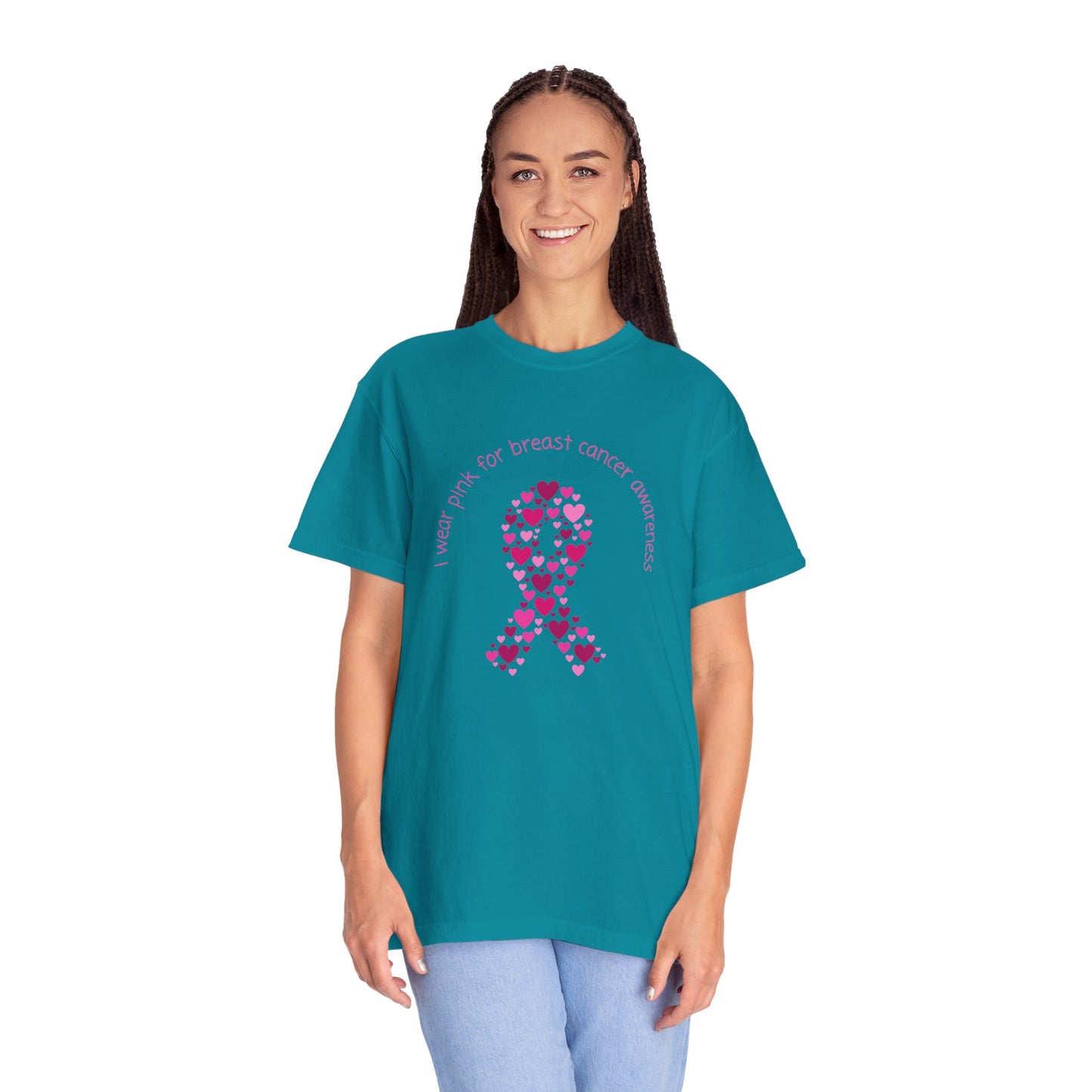 Breast Cancer Awareness Unisex Garment-Dyed T-shirt