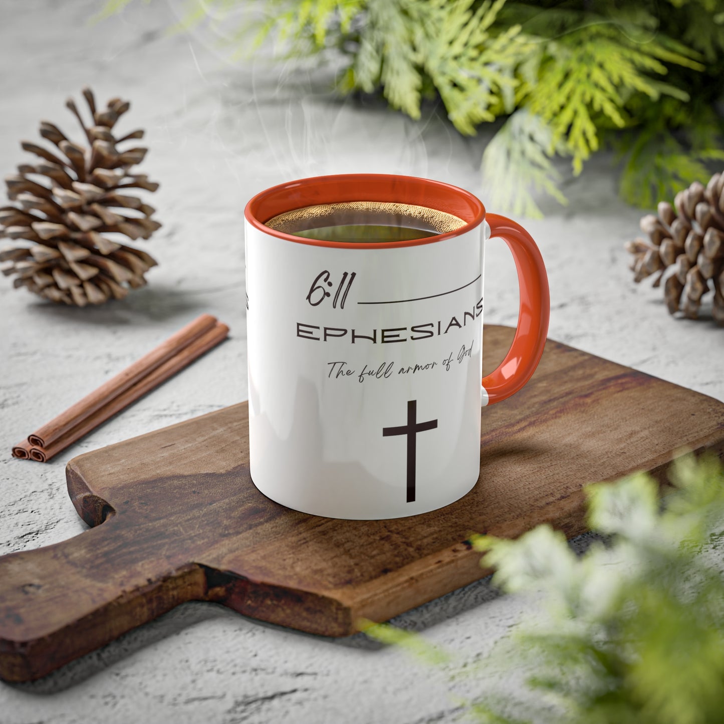 Ephesians 6:11 Armor of God Colorful Mugs, 11oz