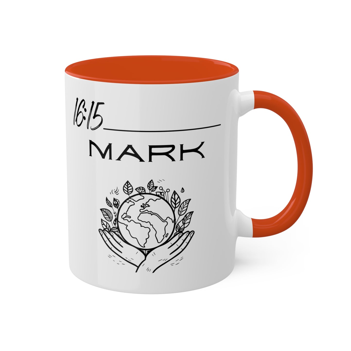 Mark 16:15 Colorful Mugs, 11oz