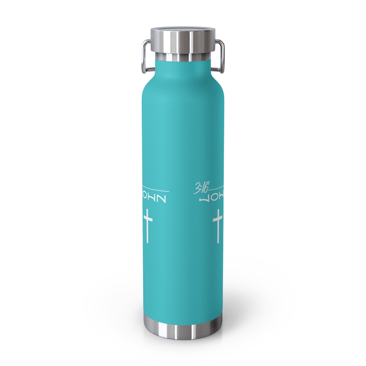 John 3:16 Copper Vacuum Insulated Bottle, 22oz