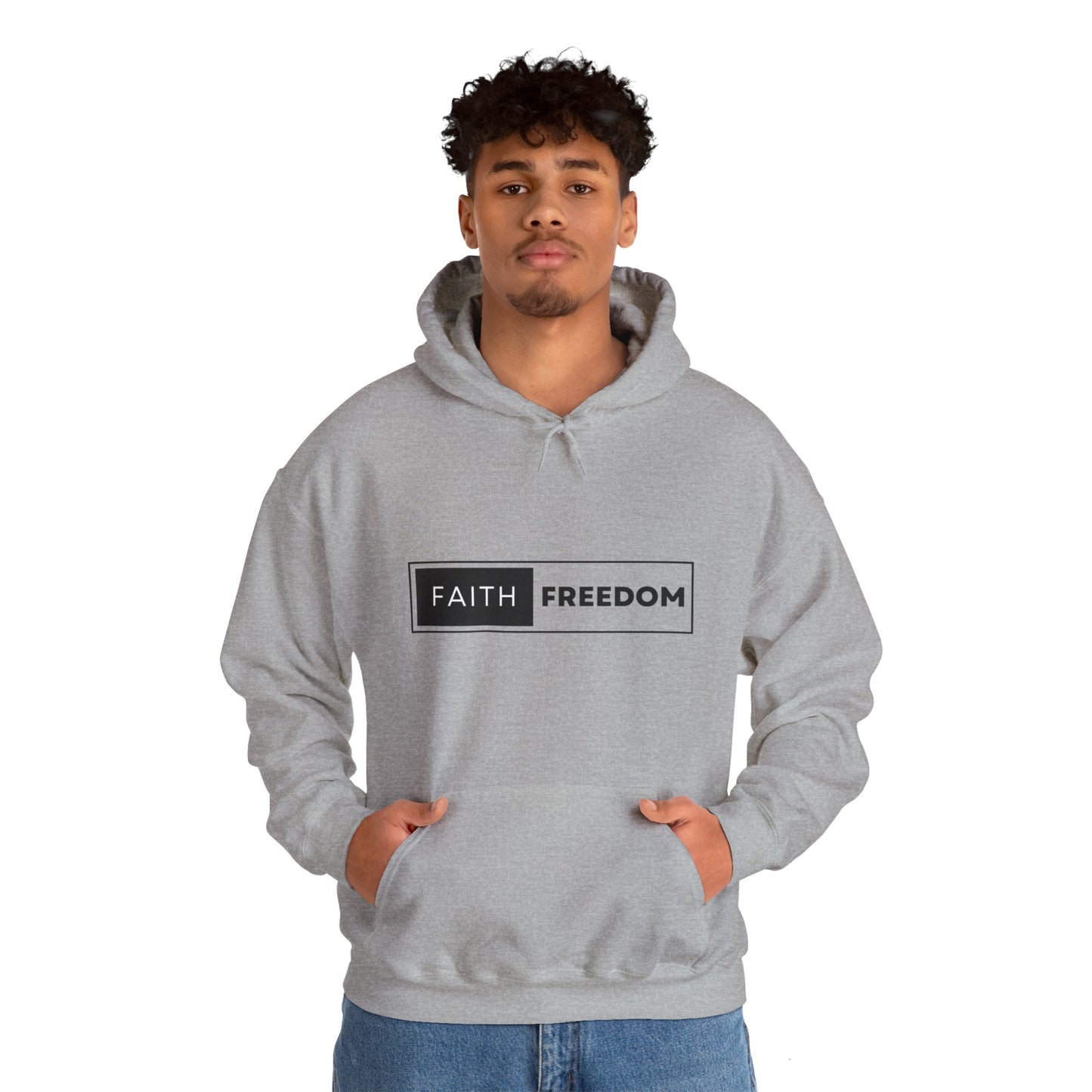 Faith and Freedom Unisex Heavy Blend™ Hooded Sweatshirt