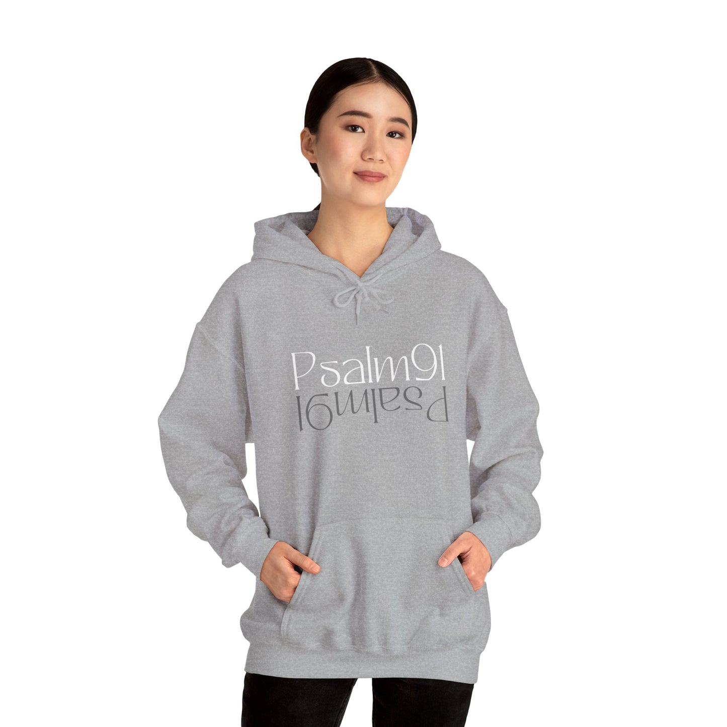 Psalm 91 Unisex Heavy Blend™ Hooded Sweatshirt