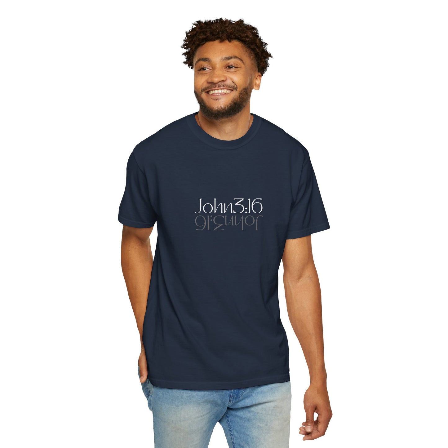 John 3:16 Unisex Garment-Dyed T-shirt