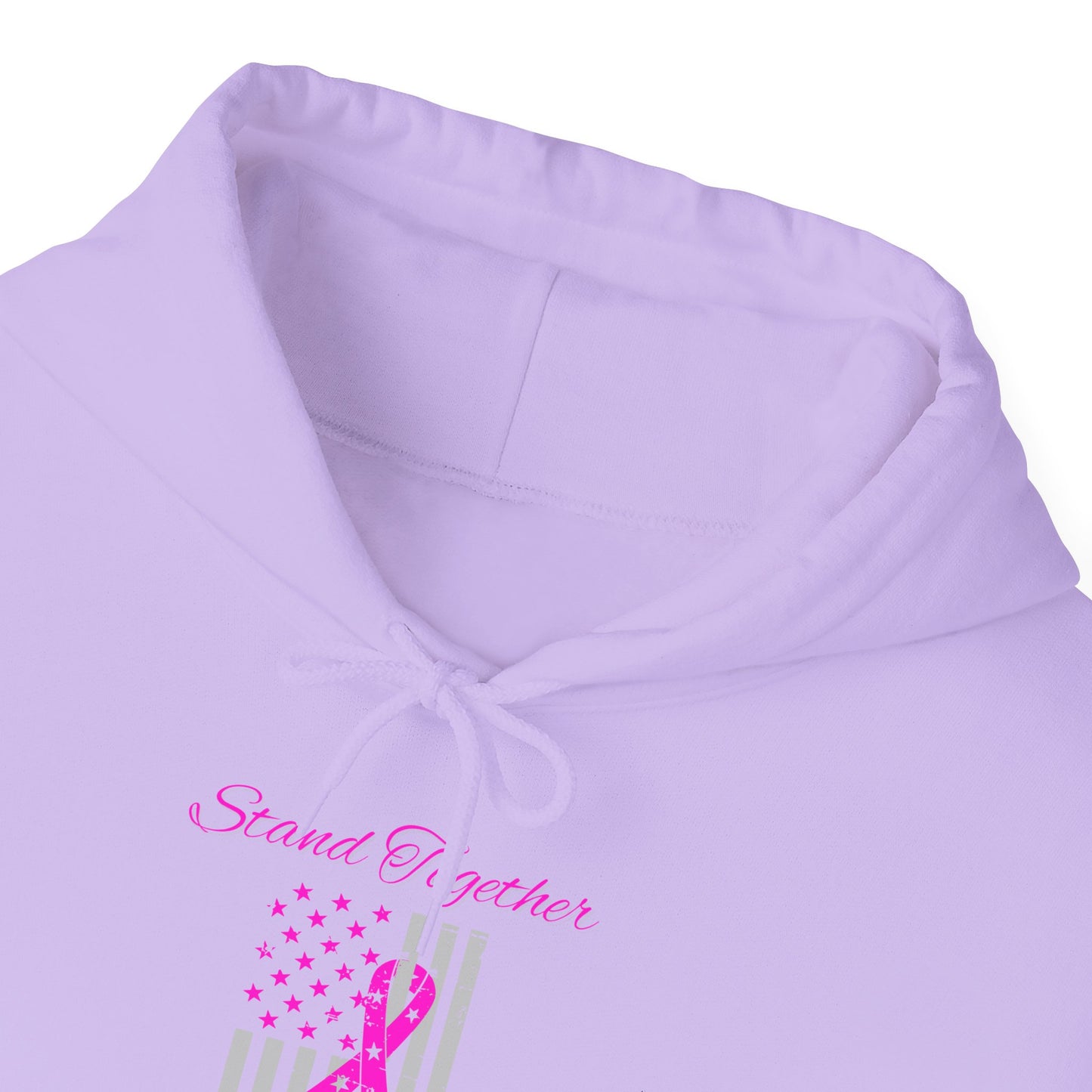 Stand Together Fight Breast Cancer Unisex Heavy Blend™ Hooded Sweatshirt