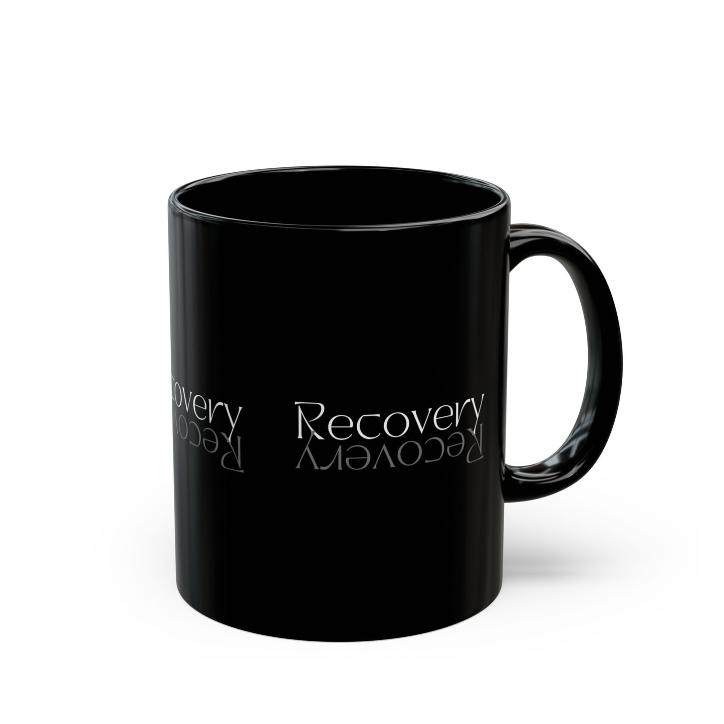 Recovery Black Mug (11oz, 15oz)