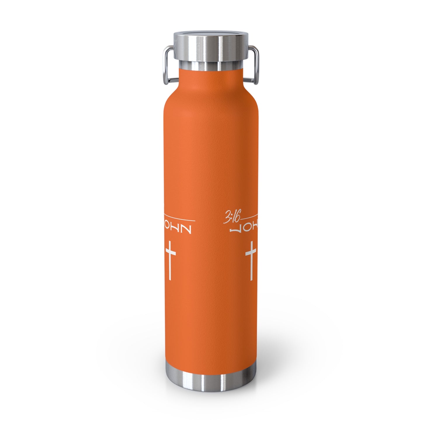 John 3:16 Copper Vacuum Insulated Bottle, 22oz