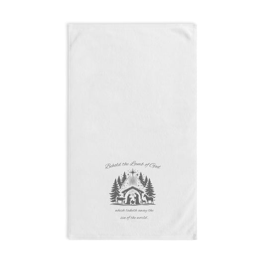 Christmas Nativity Hand Towel