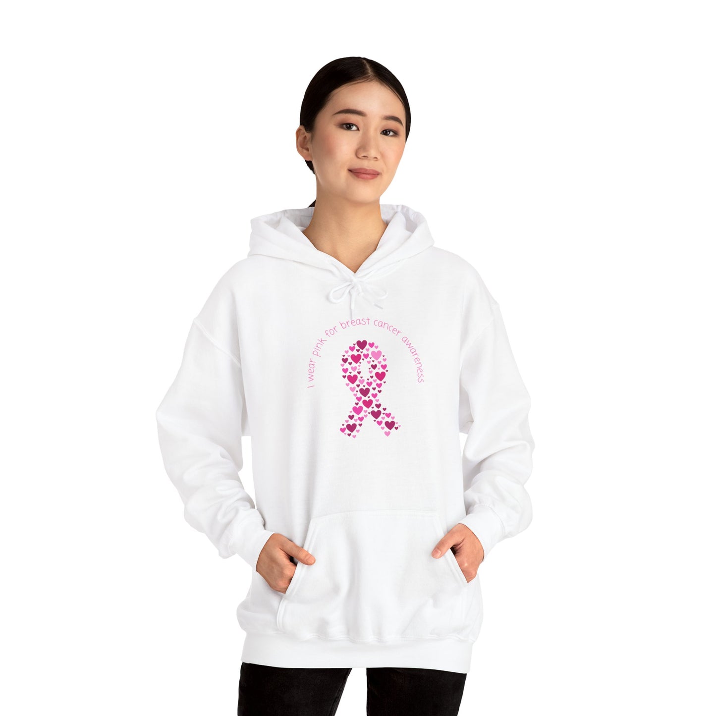 Breast Cancer Awareness Unisex Heavy Blend™ Hooded Sweatshirt