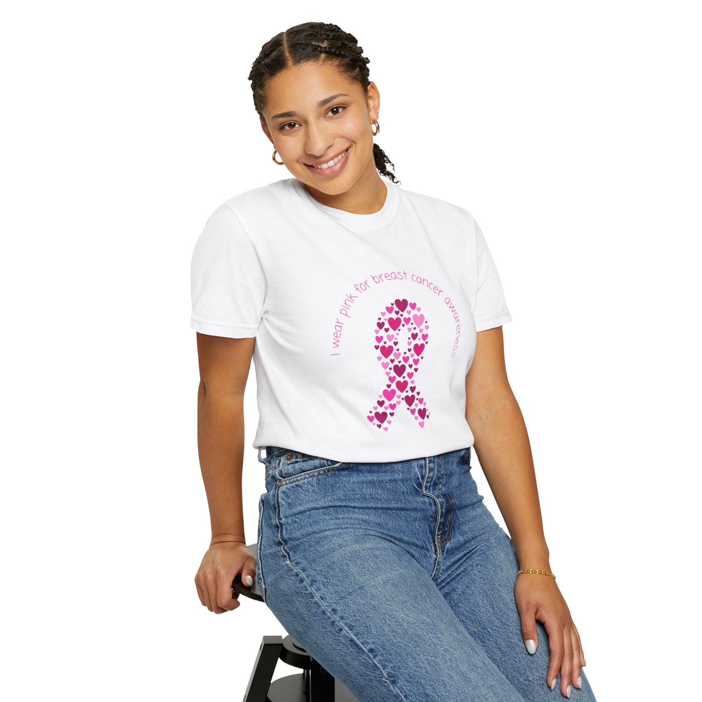 Breast Cancer Awareness Unisex Garment-Dyed T-shirt