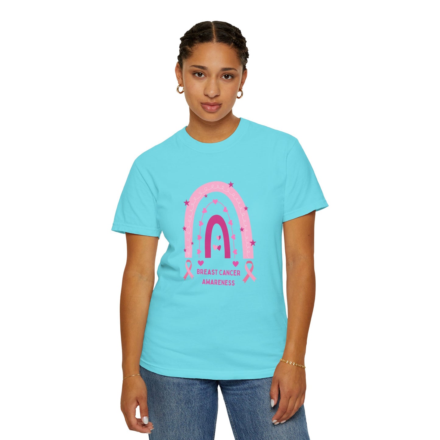 Breast Cancer Awareness Unisex Garment-Dyed T-shirt