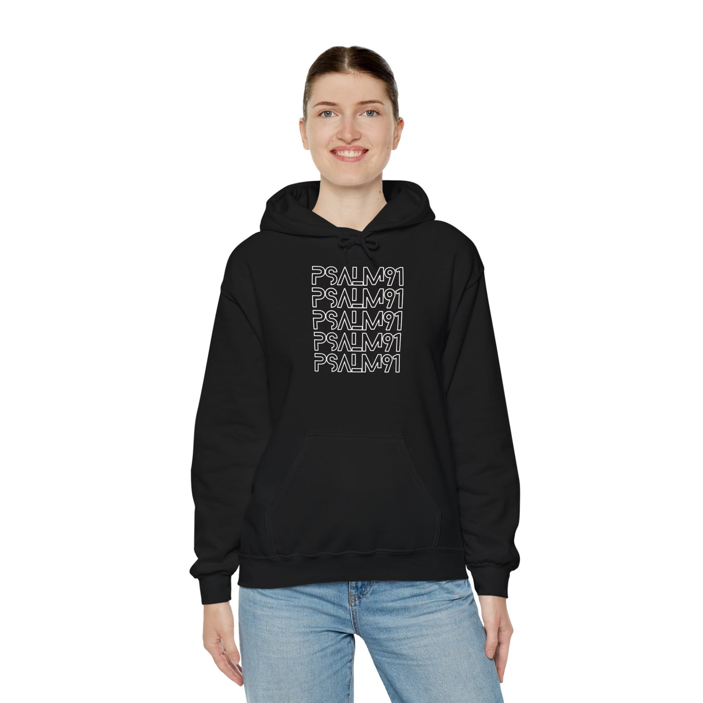 Psalm 91 Unisex Heavy Blend™ Hooded Sweatshirt