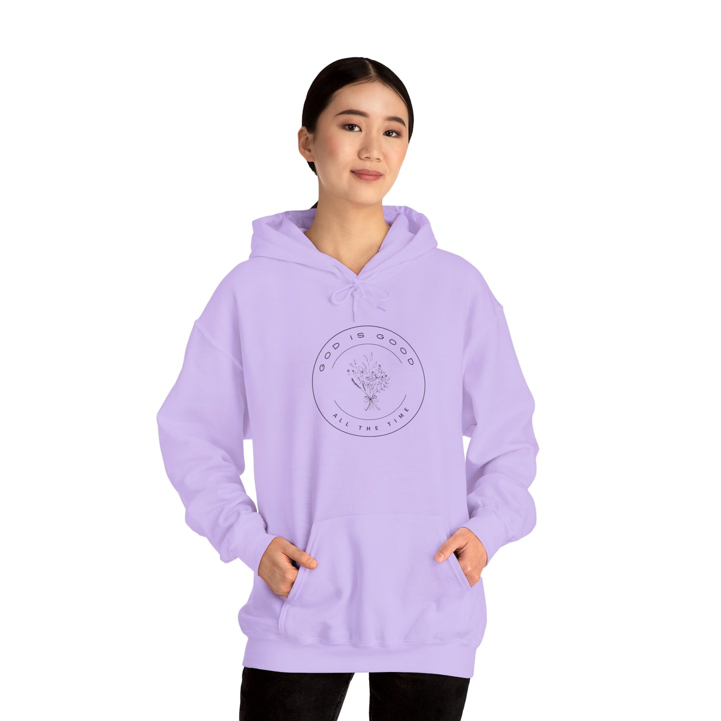 God Is Good All The Time Unisex Heavy Blend™ Hooded Sweatshirt