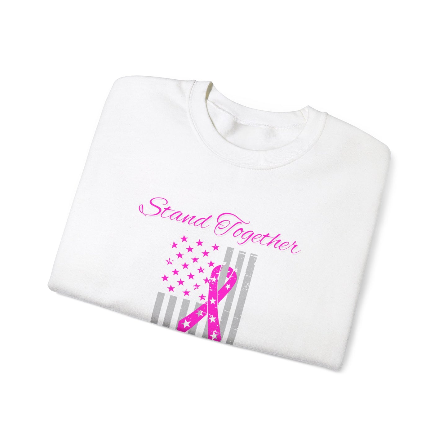 Stand Together Fight Breast Cancer Unisex Heavy Blend™ Crewneck Sweatshirt